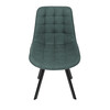 Jídelní židle, zelená, látka vintage, HC-V3066 GRN3