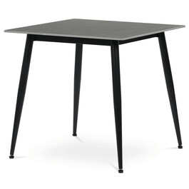 Jídelní stůl 80x80cm, keramika, mramor, HT-398M GREY