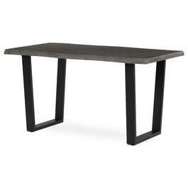 Jídelní stůl 140x80cm, mdf, šedý dub, HT-F4214 GREY