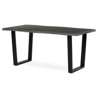 Jídelní stůl 160x90cm, mdf, šedý dub, HT-F4216 GREY