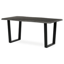 Jídelní stůl 160x90cm, mdf, šedý dub, HT-F4216 GREY