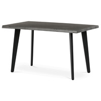 Jídelní stůl 130x80cm, mdf, šedý dub, HT-F4413 GREY