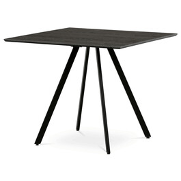 Jídelní stůl 90x90cm, lamino, šedý dub, HT-R5190 GREY