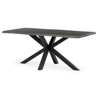 Jídelní stůl 180x90cm, mdf, šedý dub, HT-F4618 GREY