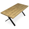 Jídelní stůl 180x90cm, lamino, dub, HT-R5316 OAK