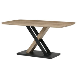 Jídelní stůl 165x90cm, mdf, dub san remo, HT-W1570 SRE