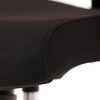 Kancelářská židle, houpací mechanismus, černá síťovina, KA-B1025 BK