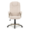 Kancelářské křeslo, houpací mechanismus, béžová látka, KA-C713 CRM2