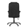 Kancelářské křeslo, houpací mechanismus, černá látka, KA-C715 BK2