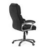Kancelářské křeslo, houpací mechanismus, černá látka, KA-C715 BK2
