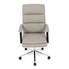 Kancelářské křeslo, houpací mechanismus, béžová ekokůže, KA-D8104 SIL