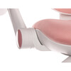 Dětská židle, výškově nastavitelná, růžová síťovina, KA-C806 PINK