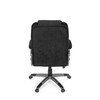 Kancelářské křeslo, houpací mechanismus, černá látka, KA-C715 BK2
