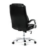Kancelářské křeslo, houpací mechanismus, černá ekokůže, KA-F1385 BK