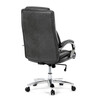 Kancelářské křeslo, houpací mechanismus, šedá ekokůže, KA-F1385 GREY
