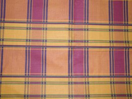 Látka okrová kostka metráž, č.15