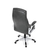 Kancelářské křeslo, houpací mechanismus, šedá ekokůže, KA-F1218 GREY