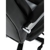 Kancelářské křeslo, houpací mechanismus, černá ekokůže, KA-F1385 BK