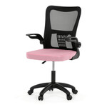 Dětská židle, houpací mechanismus, růžová síťovina, KA-K2006 PINK