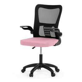 Dětská židle, houpací mechanismus, růžová síťovina, KA-K2006 PINK