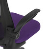 Dětská židle, houpací mechanismus, fialová síťovina, KA-K2006 PUR