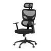 Kancelářská židle, houpací mechanismus, černá, KA-K2080 BK