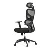 Kancelářská židle, houpací mechanismus, černá, KA-K2080 BK