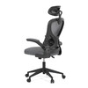 Kancelářská židle, houpací mechanismus, šedá, KA-K2021 GREY