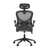 Kancelářská židle, houpací mechanismus, šedá, KA-K2021 GREY