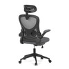 Kancelářská židle, houpací mechanismus, šedá, KA-K2021 GREY