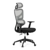 Kancelářská židle, houpací mechanismus, šedá, KA-K2080 GREY