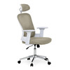 Kancelářská židle, houpací mechanismus, béžová síťovina, KA-K2031 BGE