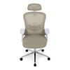 Kancelářská židle, houpací mechanismus, béžová síťovina, KA-K2031 BGE