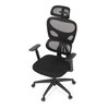Kancelářská židle, houpací mechanismus, černá, KA-K2080 BK