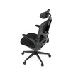 Kancelářská židle, houpací mechanismus, černá, KA-K2021 BK