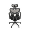 Kancelářská židle, houpací mechanismus, černá, KA-K2080 BK