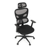 Kancelářská židle, houpací mechanismus, černá, KA-K2080 BK