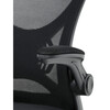 Kancelářská židle, houpací mechanismus, černá, KA-K2021 BK