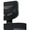 Kancelářská židle, houpací mechanismus, černá, KA-K2021 BK