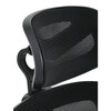 Kancelářská židle, houpací mechanismus, černá, KA-K2021 BK