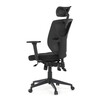 Kancelářská židle, asynchronní mechanismus, černá, KA-Q8250 BK
