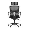 Kancelářská židle, synchronní mechanismus, černá látka, KA-Q8203 BK