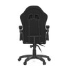 Herní křeslo, synchronní mechanismus, černá látka, KA-R209 GREY