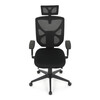 Kancelářská židle, asynchronní mechanismus, černá, KA-Q8250 BK