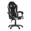 Herní křeslo, synchronní mechanismus, černá látka, KA-R209 GREY