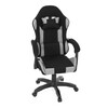 Herní křeslo, synchronní mechanismus, černá látka, KA-R209 GREY