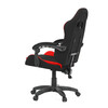 Herní křeslo, synchronní mechanismus, černá látka, KA-R209 RED