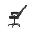 Kancelářské křeslo, výškově nastavitelná, černá látka, KA-R223 BK