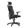 Kancelářská židle, synchronní mechanismus, černá síťovina, KA-R215 BK
