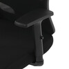 Kancelářská židle, výškově nastavitelná, černá síťovina, KA-R216 BK